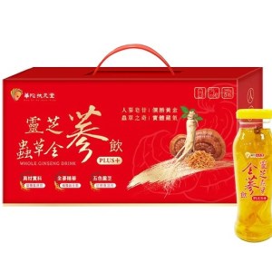 靈芝蟲草全蔘飲(5瓶/盒;140g/瓶)